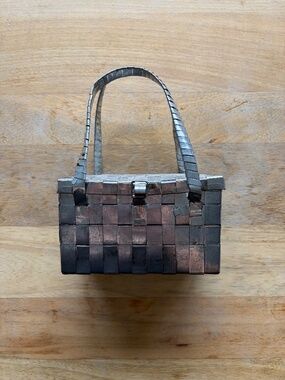 Mini Handwoven Tin Bag from Mexico